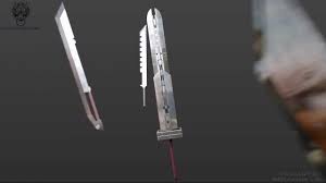 Final Fantasy 7 Advent Children Cloud S Sword Tsurugi Fan Art Youtube