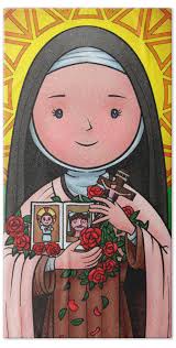 St. Therese Hand Towels for Sale