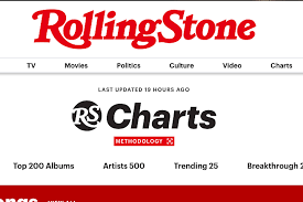 Rolling Stone Introduces New Music Charts