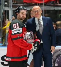 The 2020 ice hockey world junior championships (2020 wjc) was the 44th edition of the ice hockey world junior championship. Bernhard Maier Presents Trophy To Most Valuable Player Of Iihf Ice Hockey World Championship 2019 Skoda Storyboard