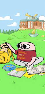 Pin By Paige Dupont On Karya Funny Phone Wallpaper Cute Cartoon Wallpapers Funny Wallpapers