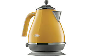 Free shipping on countertop appliances. Delonghi Kboc2001y Icona Capitals New York Yellow Kettle At The Good Guys