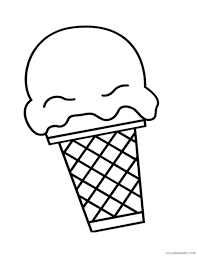 Triple decker ice cream cone coloring pages. Ice Cream Coloring Pages For Kids Ice Cream Printable 2021 391 Coloring4free Coloring4free Com