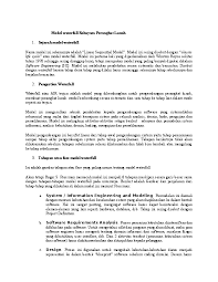 100%(1)100% found this document useful (1 vote). Doc Model Waterfall Rekayasa Perangkat Lunak Arif Handoko Academia Edu