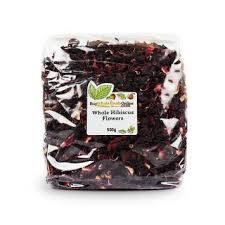 Combined with the hibiscus in our neighbor's garden there is a lot of hibiscus. Amazon Com Buy Whole Foods Hibiscus Flowers Whole Petals 500g Grocery Gourmet Food