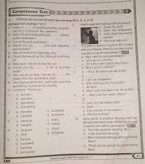 Next to any of the studies below to get started. Bahasa Inggris Kelas 8 Halaman 41 42 Competence Test No 1 15 Tolong Jawab Soalnya Besok Dikumpul Brainly Co Id