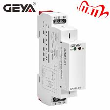 433mhz ac110v 220v 2 ch relay module remote light switch, 1 relay receiver with 2 rf remote. Geya Din Schiene Rast Relais 220v Impuls Relais Dc12v 24v 16a Elektronische Relay220v Mit Ce Cb Zertifikat Relais Aliexpress