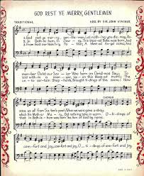 Vintage Greeting Card Christmas Christmas Sheet Music Christmas Carols Lyrics Sheet Music
