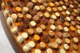 Kristen F Davis Designs Handmade Resin Wine Cork Table Wine Cork Table Cork Table Wine Cork