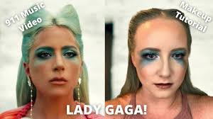 See pictures and shop the latest fashion and style trends of lady gaga, including lady gaga wearing red lipstick, stage makeup, metallic eyeshadow and more. Lady Gaga Makeup Tutorial 911 Music Video Makeup Look Youtube