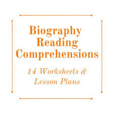 Biography Reading Comprehension Bundle 14 Low Prep Lesson Plans Worksheets In 2020 Reading Comprehension Reading Comprehension Worksheets Vocabulary Exercises