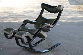 Fully reclined, the gravity elevates your legs above your heart, and. For Sale On 1stdibs The Original Balance And Gravity Armchair Designed By Peter Opsvik For The Norwegian Company St Armchair Armchair Vintage Ergonomic Chair