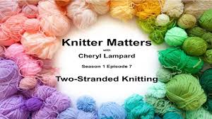In knitting patterns and diagrams, this is marked as k1. Knitter Matters Two Stranded Knitting S1 Ep7 Youtube