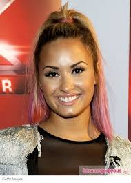 This isn't the first time demi has experimented with. Pictures Demi Lovato Hairstyles Demi Lovato Dip Dyed Pink Ponytail