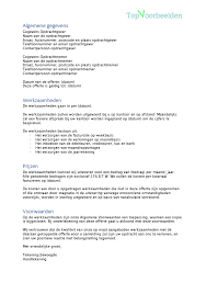 Voorbeeld Offerte Administratiekantoor