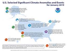 National Climate Report January 2019 National Centers For Environmental Information Ncei