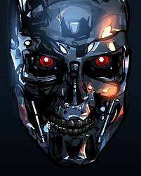 Terminator T800 Metal Poster Print Nikita Abakumov Displate In 2021 Terminator Metal Posters Metal Posters Art
