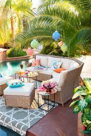 Capella Island Pools Backyard Decor Colorful Patio Outdoor Decor