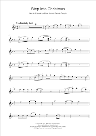 Elton John Step Into Christmas Atstanton S Sheet Music