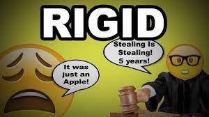 Learn English Words Rigid Meaning Vocabulary Lesson With Pictures And Examples Youtube