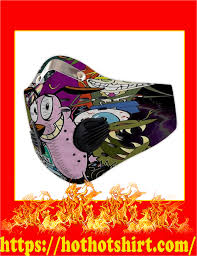 The series officially premiered on cartoon network on november 12, 1999, and ended on november 22, 2002, with a total of 52 episodes over the course of four seasons. Courage The Cowardly Dog Filter Face Mask