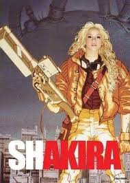 Akira X Shakira Shakira Quadrinhos Manga
