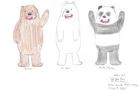 Adding details gradually as you draw should give you best results. User Blog Willthearthurandbusterfan5050 My We Bare Bears Fanart We Bare Bears Fanon Wikia Fandom