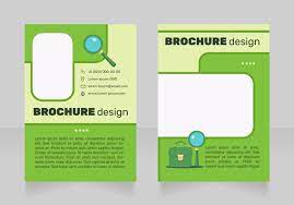 Build Career In Political Science Blank Brochure Design 5022279 Vector Art  At Vecteezy