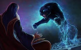 Magician Pentagram Panther Fantasy Art Animals Cats Dark Sorcerer Jaguar Wallpaper 1920x1200 42042 Fantasy Art Animal Wallpaper Art