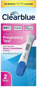 Amazon Com Clearblue Total Digital Pregnancy Test 2 Tests Health Household