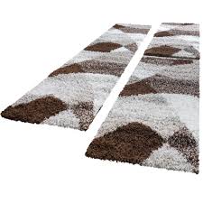 Es ist jeder bettumrandungen teppich rund um polypropylen die uhr im internet zu haben und kann somit sofort reinigung geliefert werden. Bettumrandung Laufer Hochflor Shaggy Teppich Weich Braun Beige Lauferset 3 Tlg Kaufen Bei Diva Teppich Center