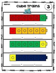 Cube Trains Will Help Students Explore The Concept Of Addition 2 7 With Snap Cubes Cubetrains Addition Ready For First Grade Math Stations First Grade Math