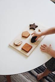 Wooden Shape Puzzle Wooden Toy Toddler Toy Baby Toy Wood Toy Etsy Wooden Toys Plans Wooden Shape Puzzle Wood Toys