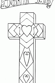 These beautiful cross coloring pages are perfect for children, teens, or adults! Pictures Of Crosses To Color Coloring Home
