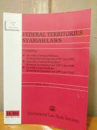 Confers jurisdiction upon courts constituted under any state law for the purpose of dealing with. Federal Territories Shariah Law Books Stationery Books On Carousell