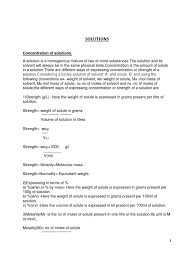N = mass of solute / molar mass n = 30 / 39.997 n = 0.00075 moles of naoh volume in liters: Solutions Solubility Solution