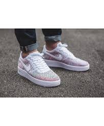 Womens Nike Air Force 1 Ultra Flyknit Low White Multicolor Shoe Nike Shoes Air Force Multicolor Shoes Nike Air Force White