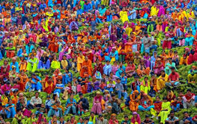 Colourful People In India Himachal Pradesh World Of Color Color Festival Color Of Life