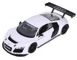 Rastar Authorized 1 14 Scale 6 Channel Audi R8 Lms Rc Car White Audi Rc Cars Audi R8