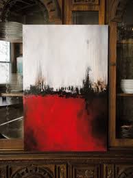 Abstract Black And Red Paintings Red Painting Original Abstract Painting Black And White Brown Painting On Canvas Contemporary Painting Modern Art 36x24 By Heather Day Abstract Painting Abstract Red Painting