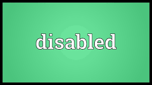 Disabled Meaning Youtube