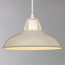 Croft Collection Campbell Easy To Fit Ceiling Shade Grey Ceiling Shades Lighting Collections Flush Ceiling Lights