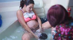 Natural water birth at home. Detik Detik Menakjubkan Proses Melahirkan Dalam Air Citizen6 Liputan6 Com