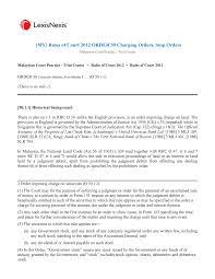 We did not find results for: Order 50 Charging Orders Malaysian Court Practice Trial Courts Malaysian Court Practice Trial Courts Rules Of Court 2012 Rules Of Court 2012 Order 50 Charging Studocu