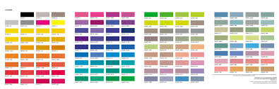 5 Pantone Color Chart Fabric By Spoonflower I Want It So