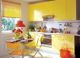 Over time, the kitchen interior design began to the attention of interior designers. Yellow Color Decorating Interior Design And Color Psychology Kitchen Design Small Kitchen Decor Modern Kitchen Design