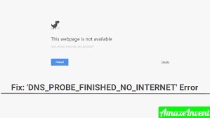How To Fix Dns Problem Finished No Internet Error Dns It Is Finished Fix It