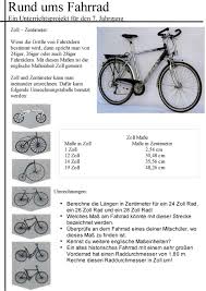 Rund Ums Fahrrad Ein Unterrichtsprojekt Fur Den 7 Jahrgang Pdf Free Download