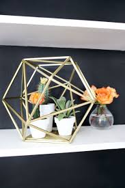 Geometric Globe Planter A Beautiful Mess Spring Diy Projects Spring Diy Geometric Decor