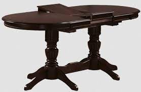 Farmhouse dining table set with bench. Casa Padrino Art Nouveau Dining Table Dark Brown 150 185 X 90 X H 75 Cm Oval Extendable Solid Wood Kitchen Table Dining Room Furniture